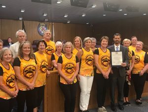 The Annapolis Dragon Boat Club was recognized and honored by Anne Arundel County before heading to Italy in 2018.